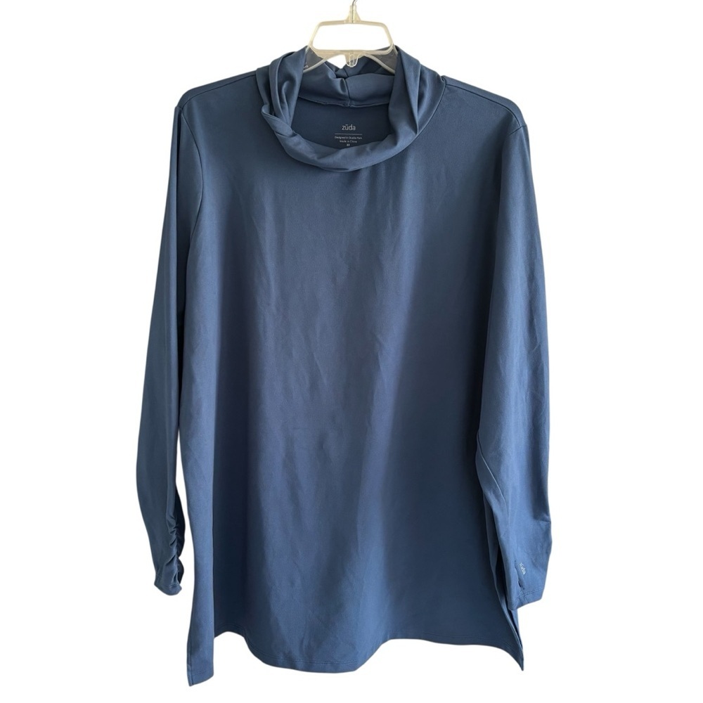 Zuda Z-Ultrasoft Long Sleeve Twist Turtleneck Top Casual Athleisure Size 3X